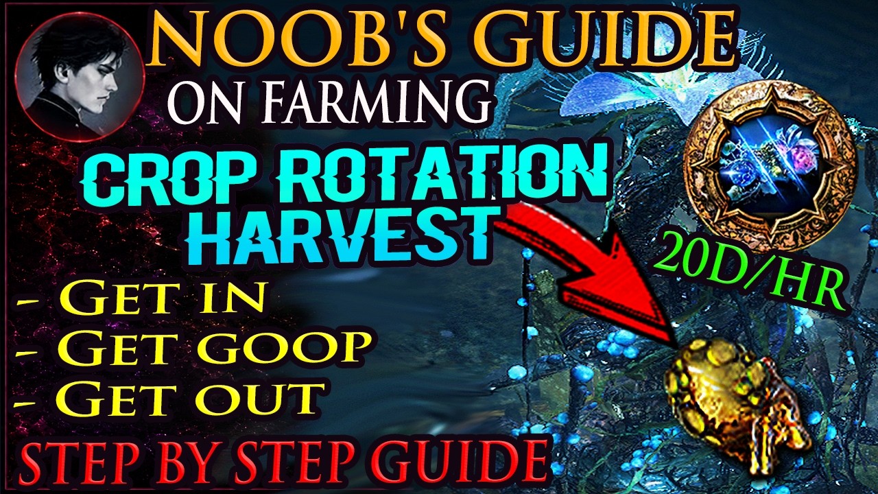 How Any Noob Can Turn 1 Divine Into 10 Divines in 30 Minutes - Crop Rotation Step by Step Guide
