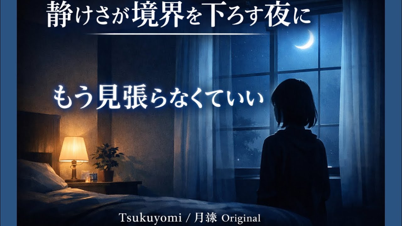 『静けさが境界を下ろす夜に』Tsukuyomi / 月詠 Original