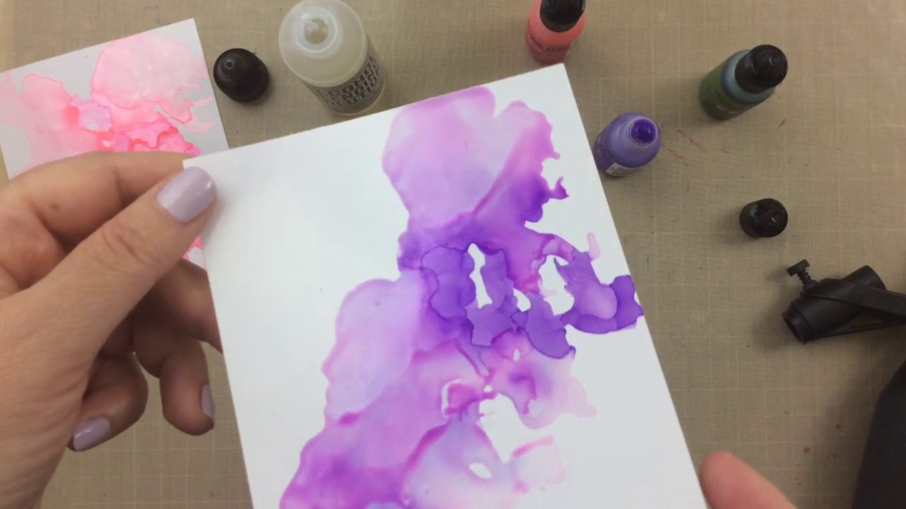 Creating with Alcohol Pearl Inks on Photo Paper -- Will it work?