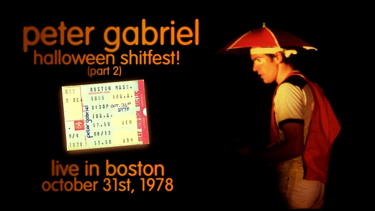 Peter Gabriel /// Scratch /// Live In Boston - October 31st, 1978 (late show)