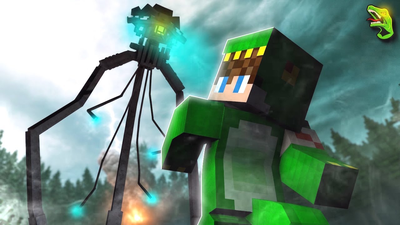 This MINECRAFT HORROR MOD Is ALWAYS Hunting You... | Minecraft: War of the Worlds