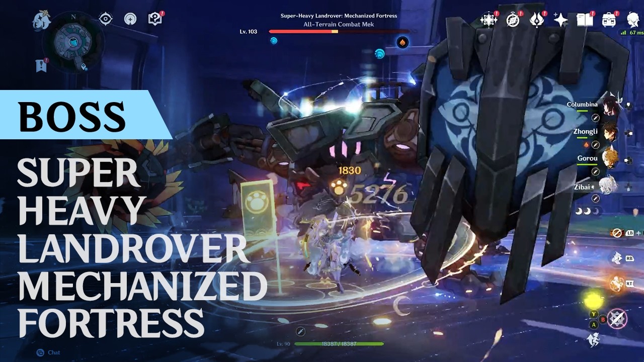 How to unlock Boss: Super Heavy Landrover Mechanized Fortress / First Clear / Genshin Impact