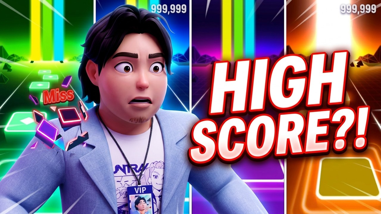 Tiles Hop EDM Rush KPOP Demon Hunters High Score