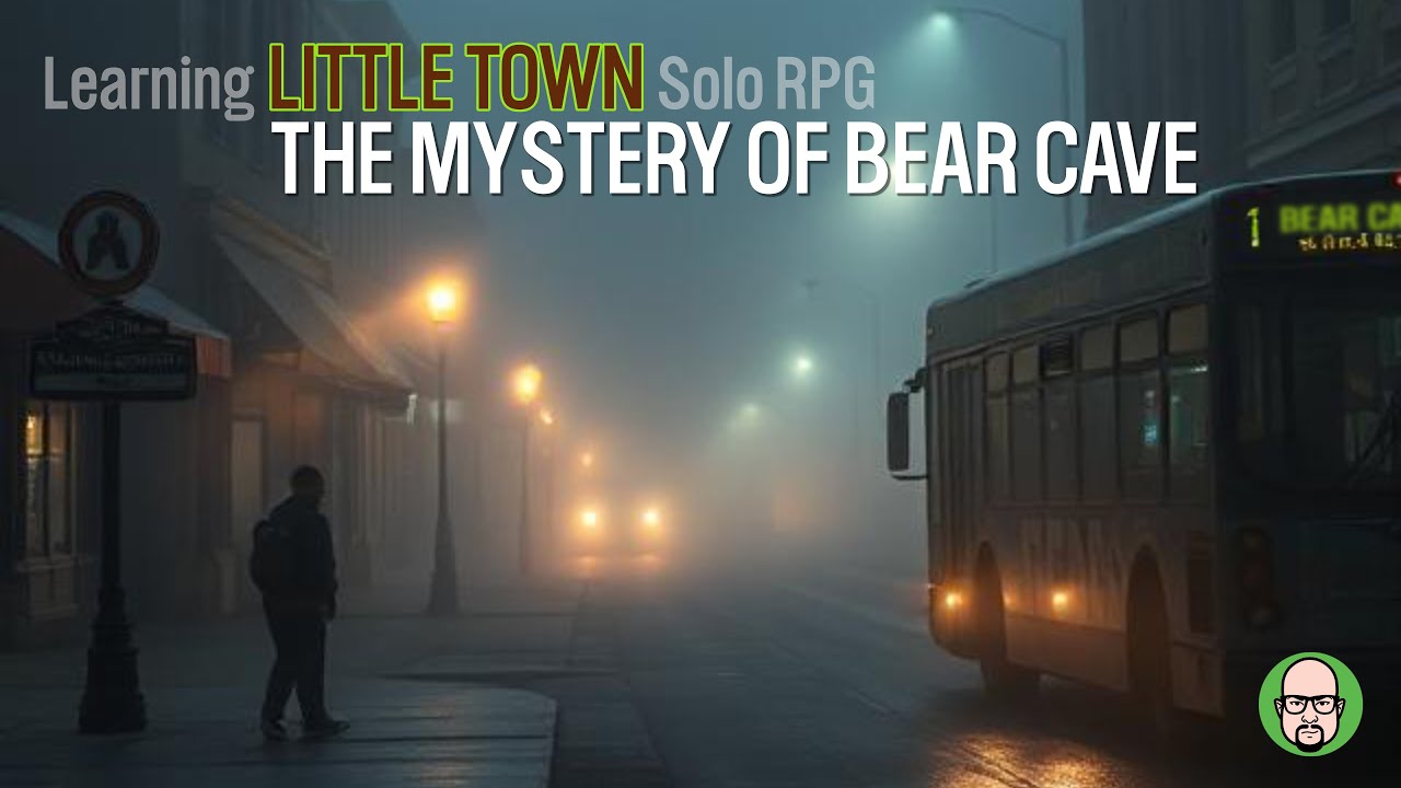 LITTLE TOWN Solo RPG - First Practise Play Through