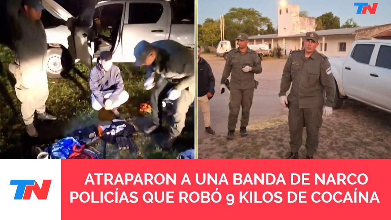 Detuvieron a siete narco policías que quisieron robar 9 kilos de cocaína durante una quema de drogas