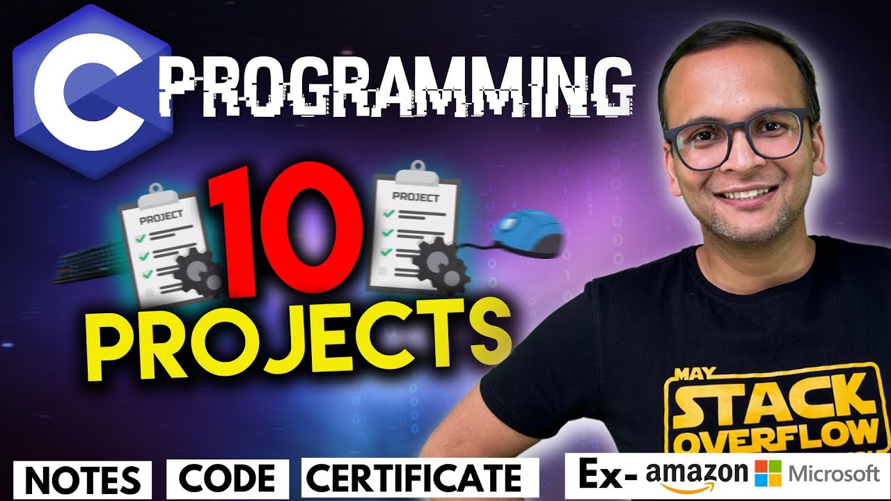 🚀🔥 10 Projects for Placement in C Beginner to Advanced (2024)