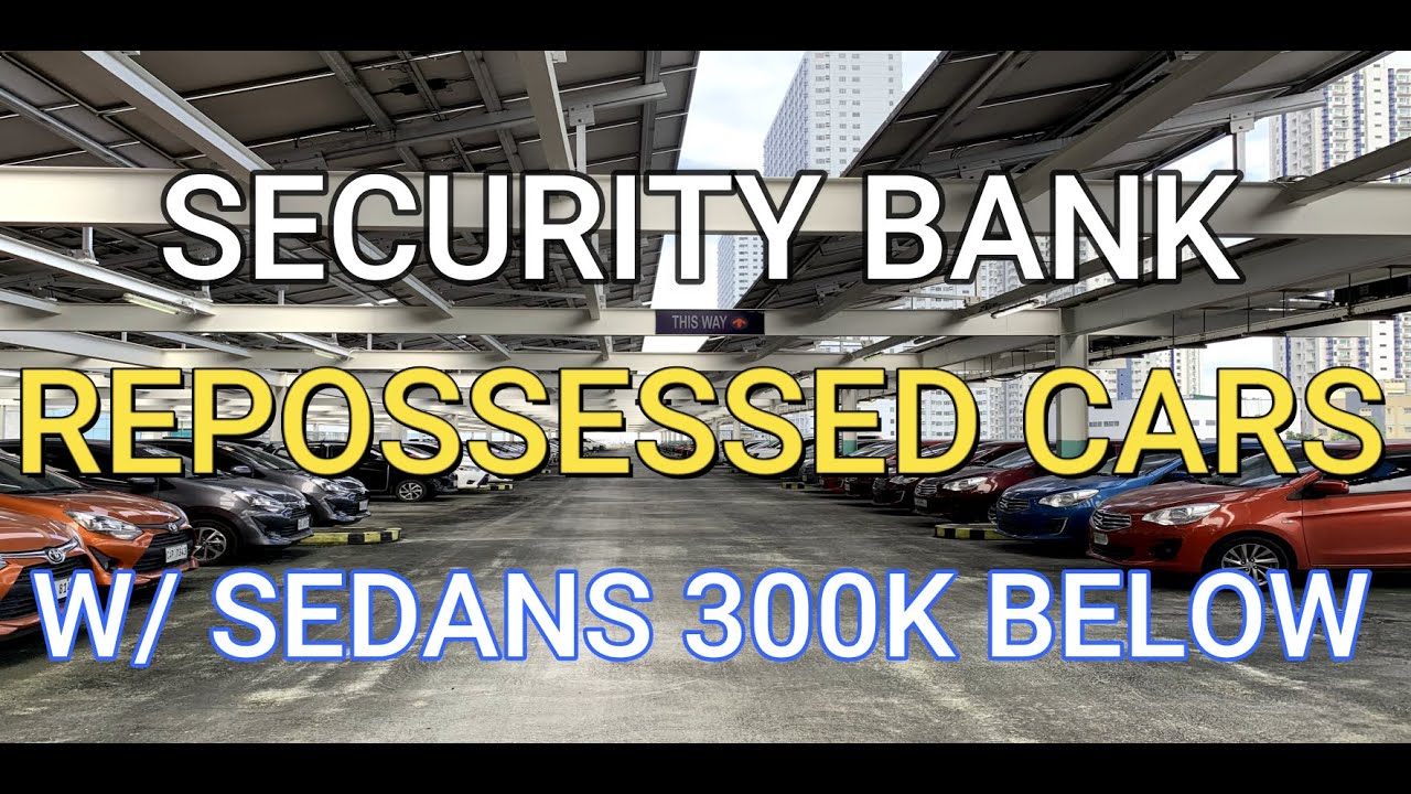 Security Bank Repo Cars (SM North Edsa - 20210422 Update)