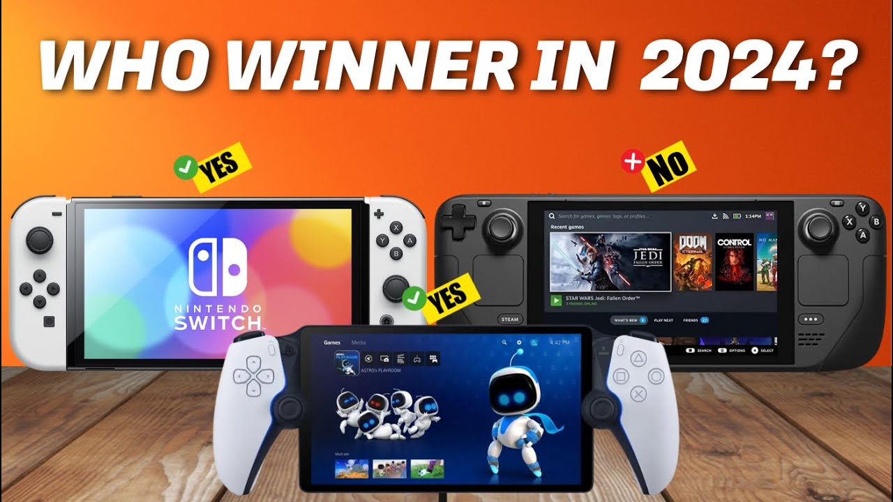 BEST Handheld Gaming Consoles in (2024) ! Top Picks for Every Budget