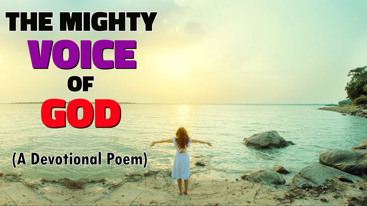 The Mighty Voice of God (A Devotional Poem) @RedFrost Motivation