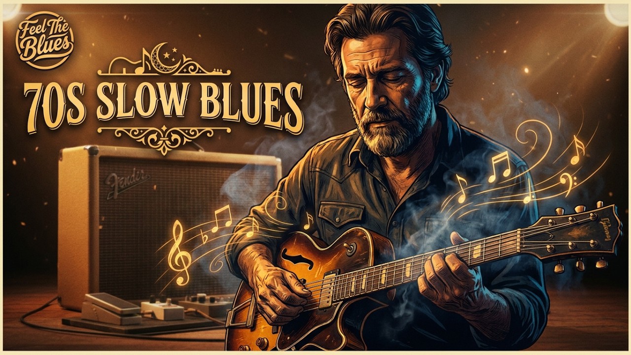 70's Slow Blues Rock Vibes Music 🎸 Vol.2
