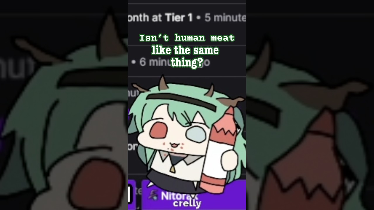 Crelly the cannibal #crelly #vtuber #filian
