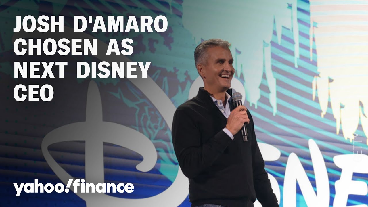 Iger to depart Disney as CEO, here's a look at why insider Josh D'Amaro was chosen