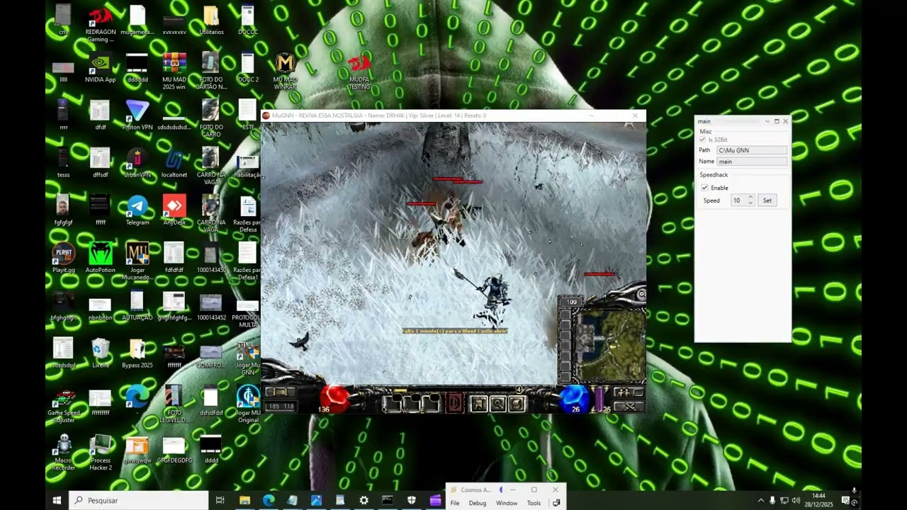 MU GNN SPEED HACKER ATUALIZADO SEM DISCONECT