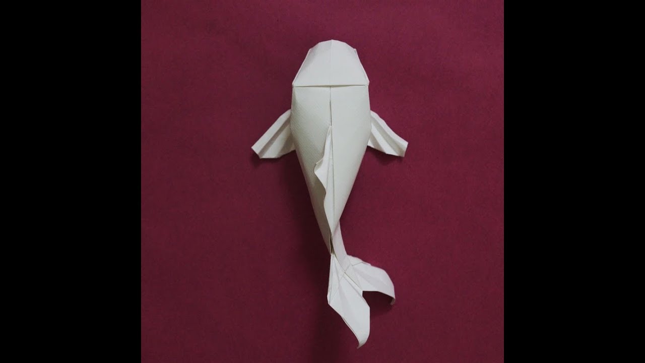 Origami Tutorial: Koi fish | Nguyen Linh Son
