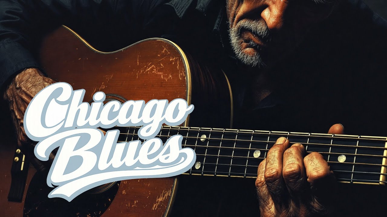 Chicago Blues Instrumental | Relaxing Blues for Focus