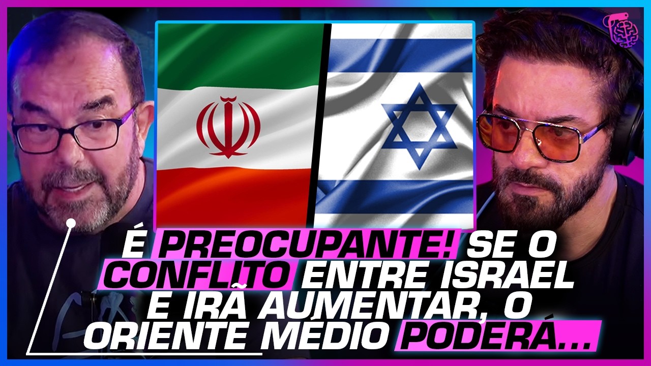 ISRAEL x IRÃ: O CONFLITO que o ORIENTE MÉDIO NÃO QUER
