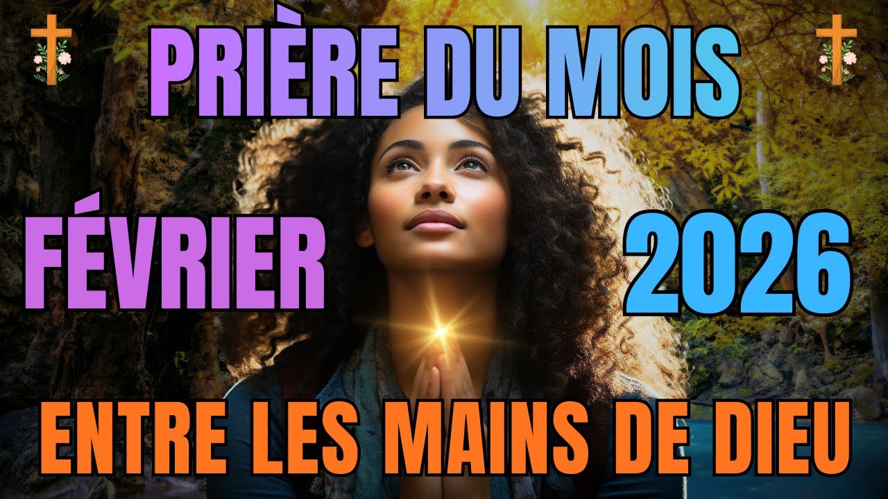 Prière Puissante pour le Mois de FÉVRIER 2026 | Remettre ce Nouveau Mois entre les Mains de Dieu
