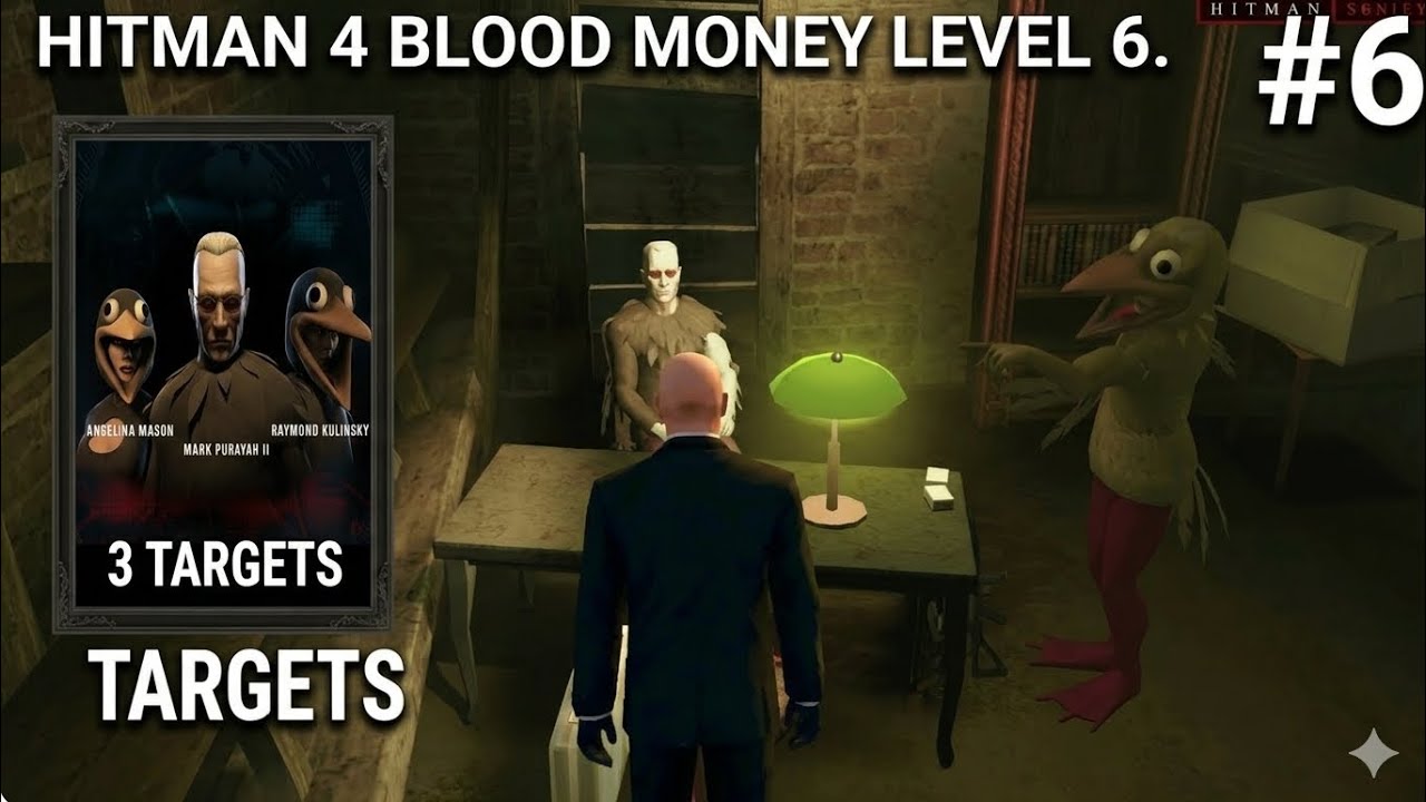 HITMAN 4 BLOOD MONEY LEVEL 6.