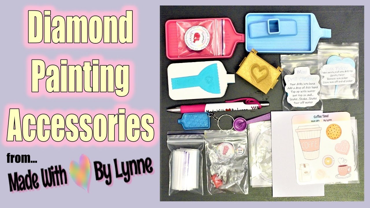 Unboxing Diamond Painting Accessories | MADE WITH LOVE BY LYNNE