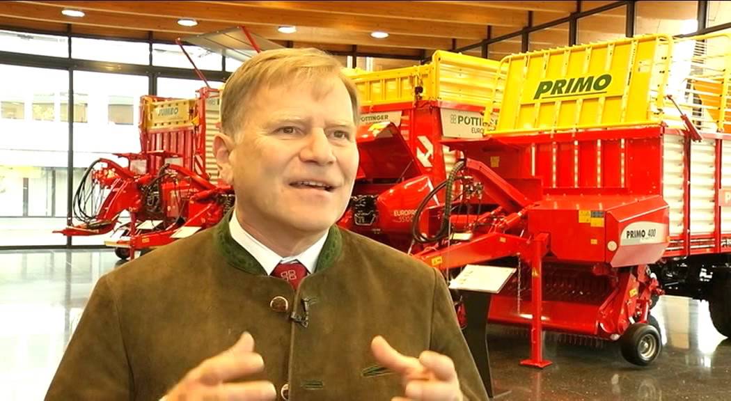 INNOVATIVE IDEE FÜR DIE LANDWIRTSCHAFT. PÖTTINGER WELTMARKTFÜHRER BEI LADEWAGEN: