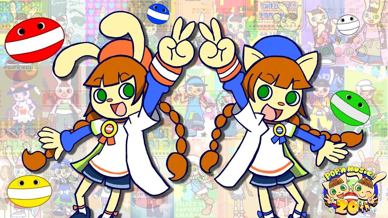 Evolution of Title Screens in Pop'n Music series (1998-2018) - Peace Edition