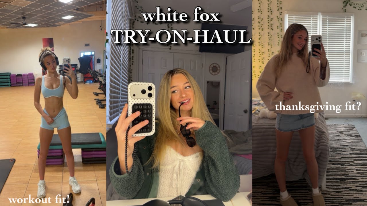 Примерка в бутике White Fox