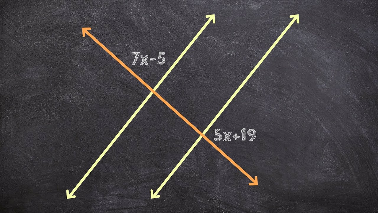Using Consecutive Interior Angles to Find Value to Prove Parallel Lines