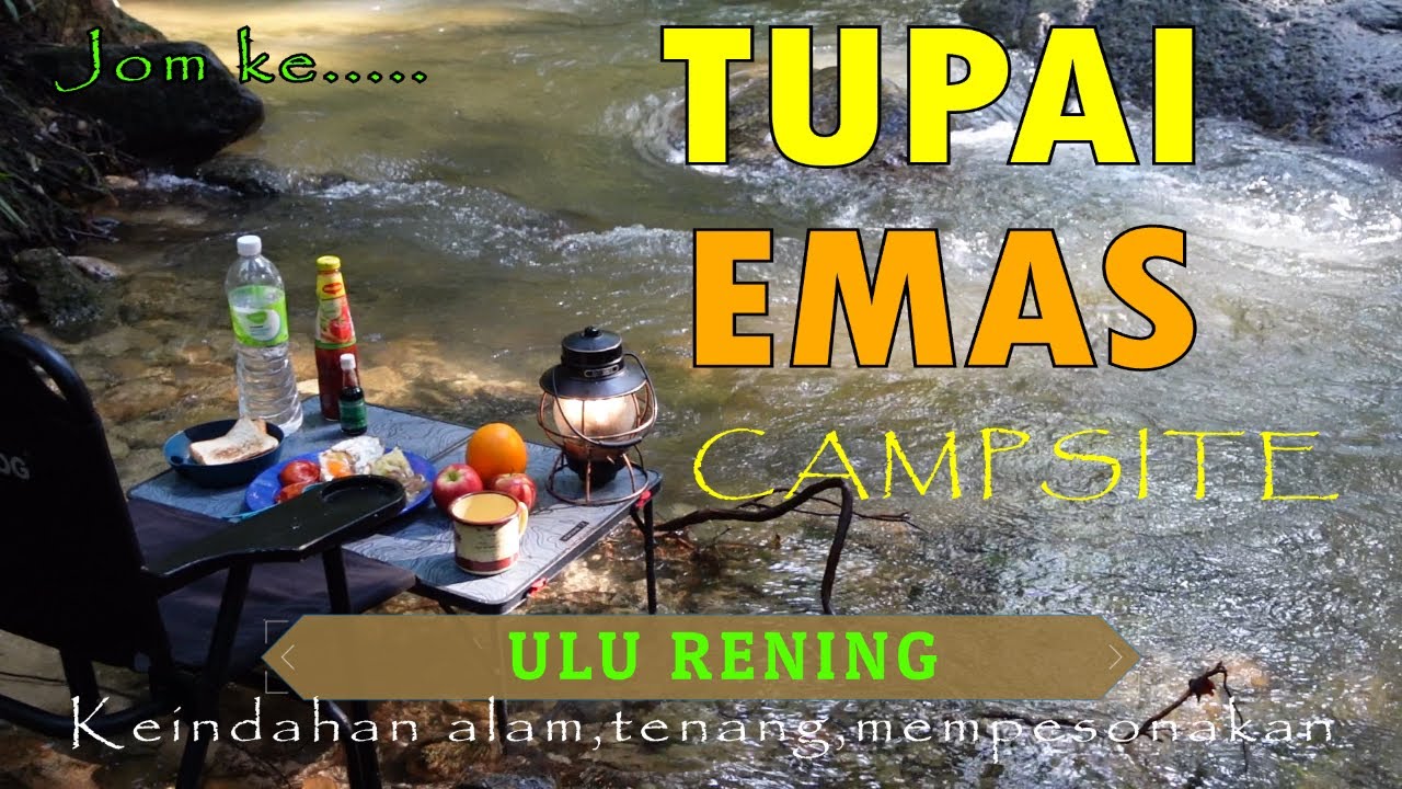 MASUK list terus - TUPAI EMAS campsite | Keindahan alam di Tupai emas | Solo dan Family camping