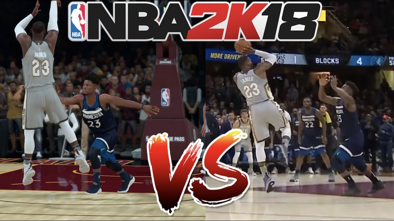 TOP NBA PLAYS OF THE 2017-2018 SEASON RECREATED IN NBA 2K18