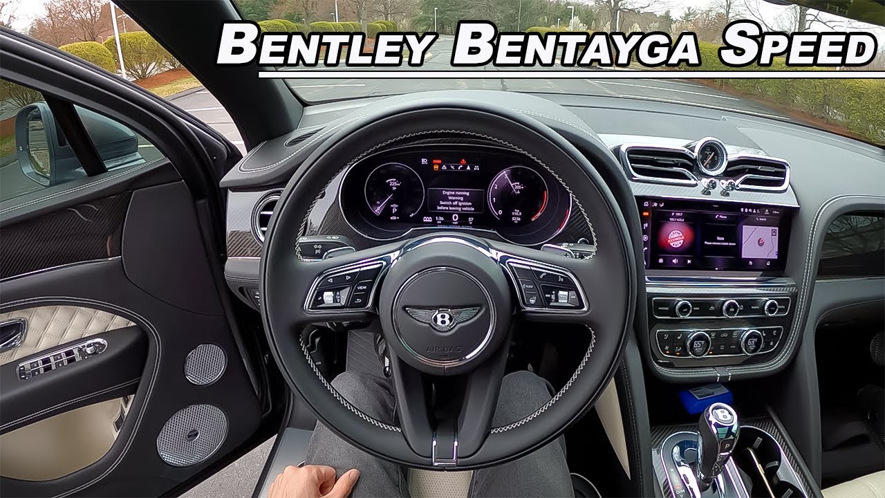 Презентация Bentley Bentayga Speed ​​W12 Twin Turbo — роскошного монстра за 300 000 долларов (бин...