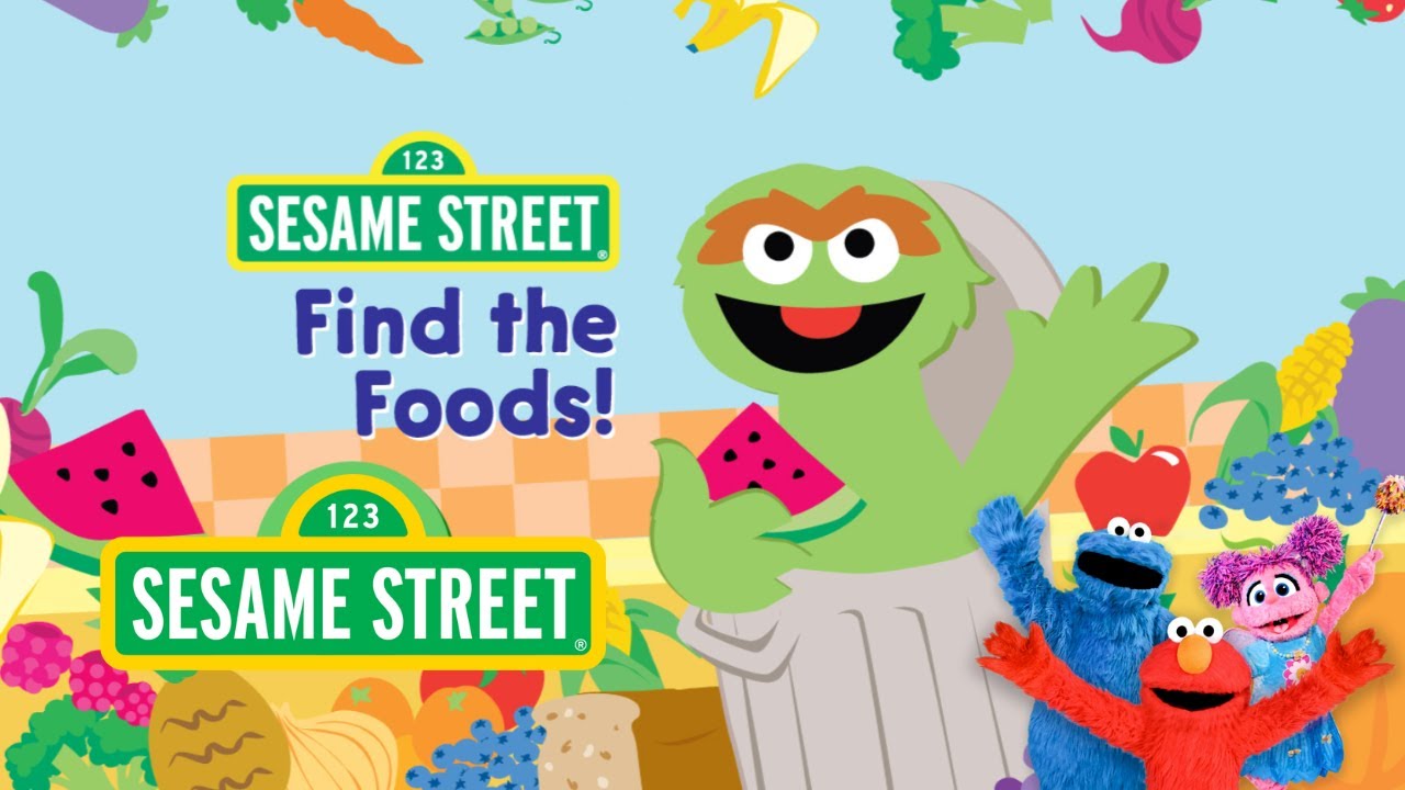 Spark Healthy Eating Habits with Find the Foods With Oscar the Grouch! A Sesame Street Game