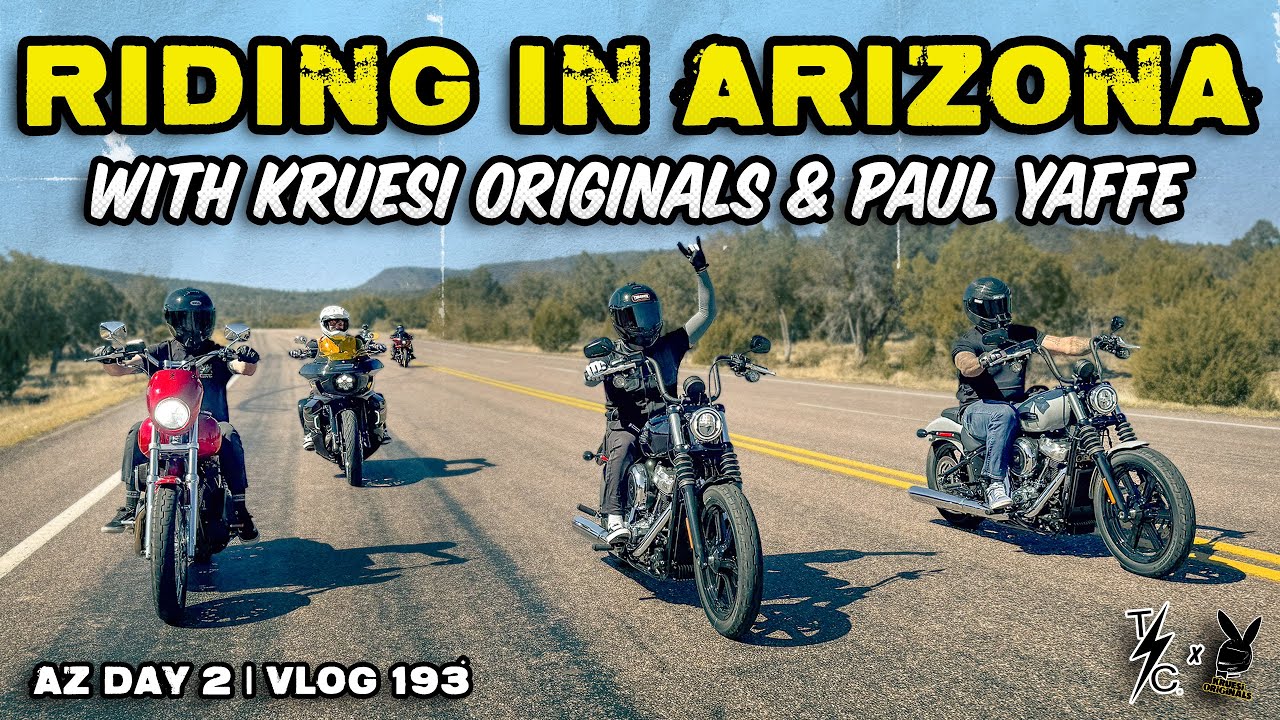 Riding In Arizona with Kruesi Originals & Paul Yaffe! | AZ Day 2 - Vlog 193