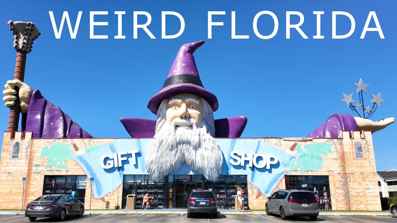 Florida's Weirdest Roadside Attractions · US 192 Kissimmee Walking Tour 4K
