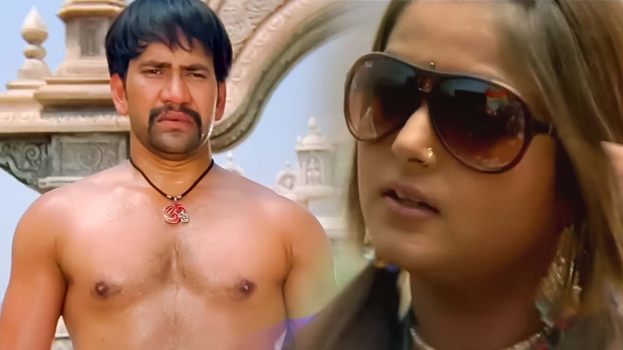 चश्मा पहन के जब संजना सिंह निरहुआ देखता है बना कपडे के फिर आगे होता है Best Movie Scene