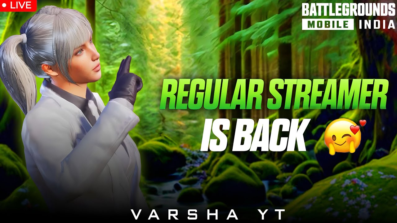 BGMI LIVE | VARSHA YT | 