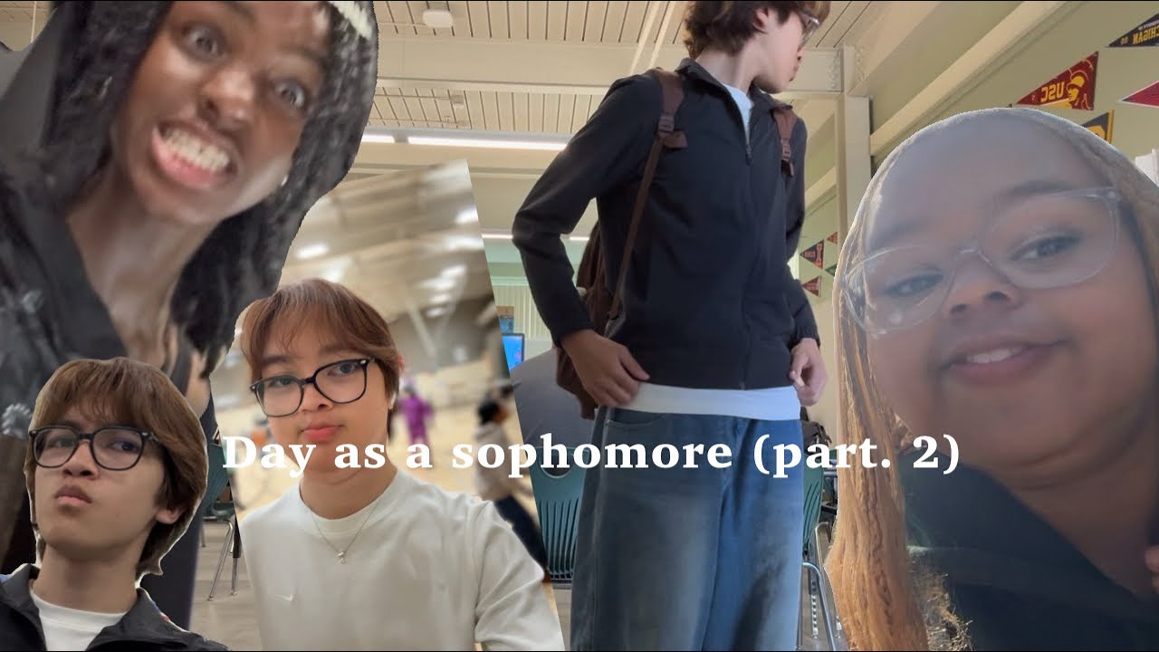 Day as a sophomore (part 2) I promise we’re funny