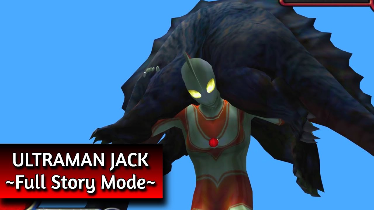 Ultraman (PS2) - ULTRAMAN JACK ~ FULL STORY MODE【𝟭𝟬𝟴𝟬𝗽 𝗛𝗗 𝗪𝗜𝗗𝗘𝗦𝗖𝗥𝗘𝗘𝗡】
