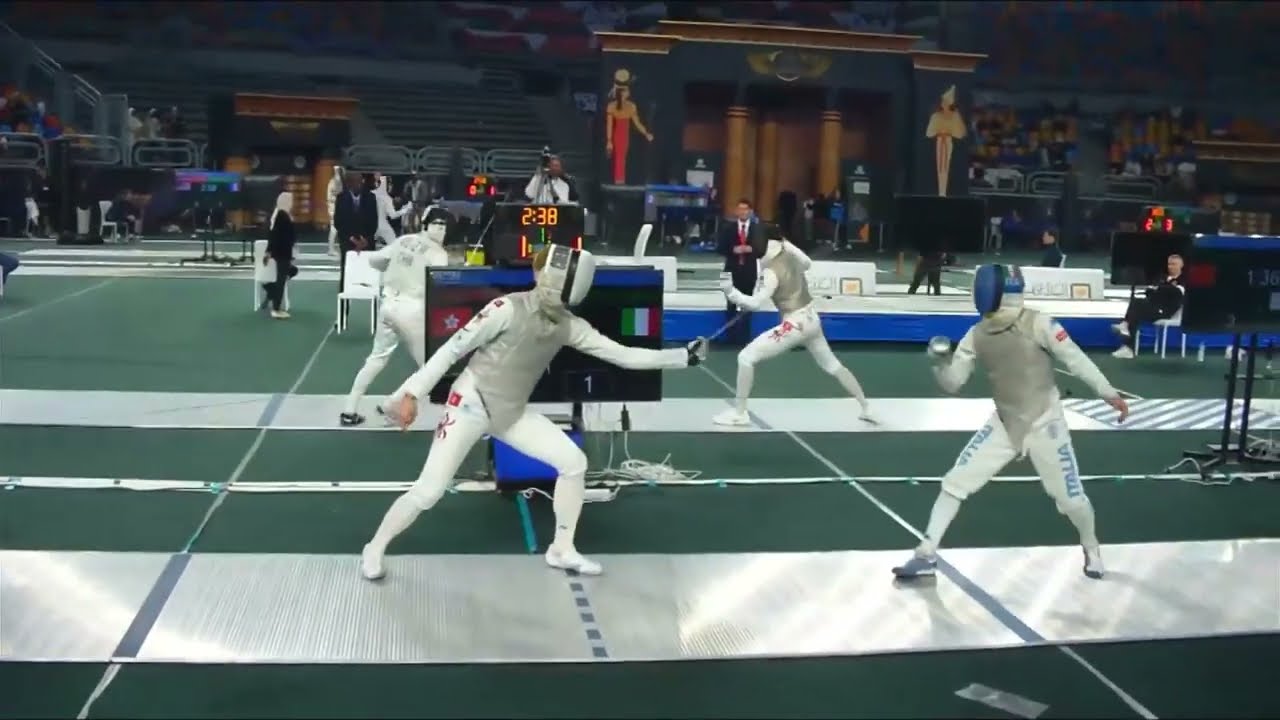 Cairo World Cup 2024 SMF - L32 - Cheung Ka Long HKG v Daniele Garozzo ITA