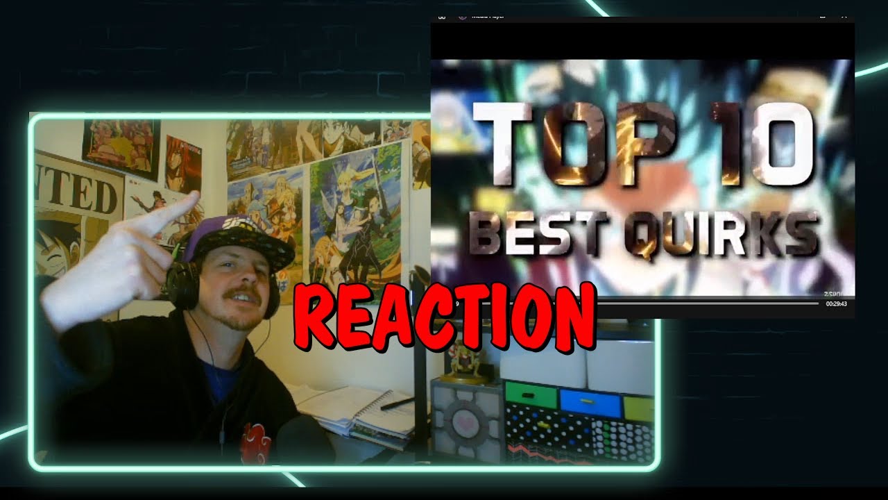 Top 10 Best Quirks In My Hero Academia REACTION