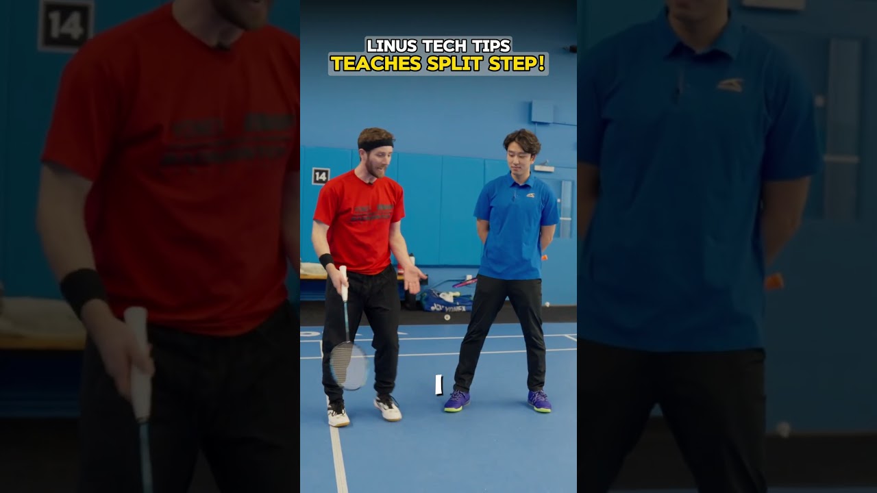 От технических советов до разминки #бадминтон #linustechtips #aylexbadmintonacademy