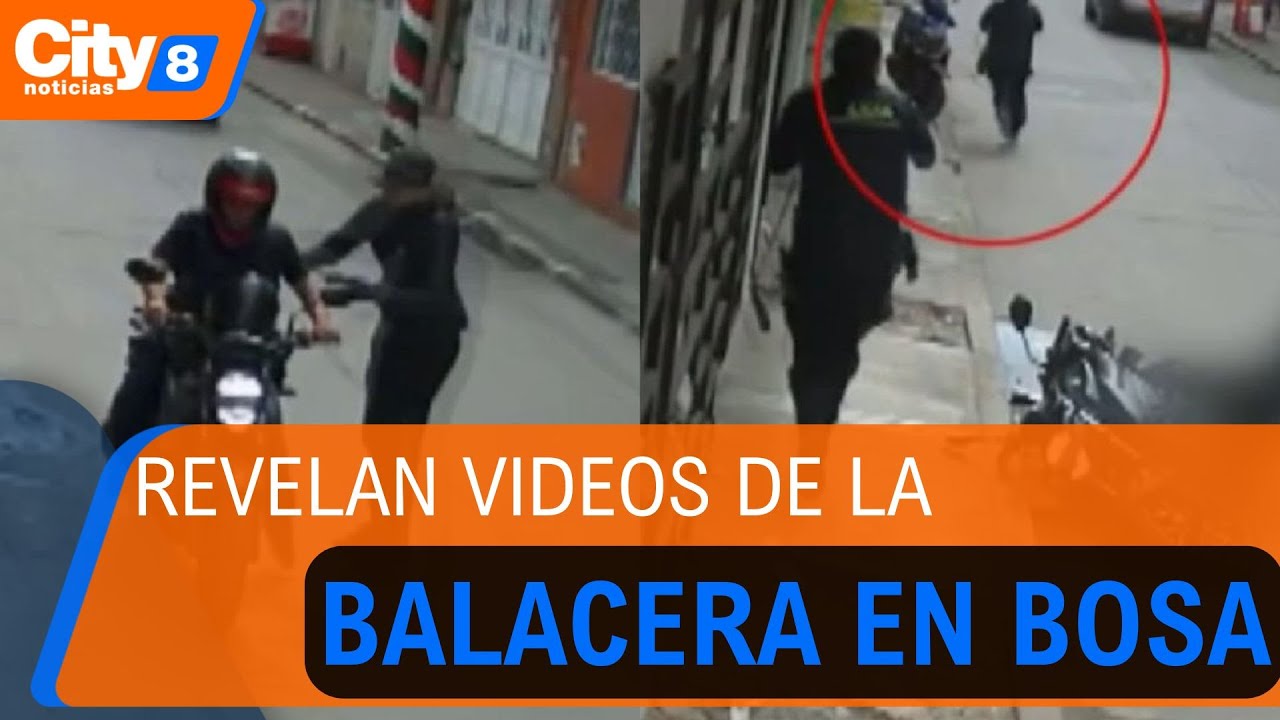 Videos del tiroteo en Bosa revelan el momento exacto del sicariato a un ex carcelario | CityTv