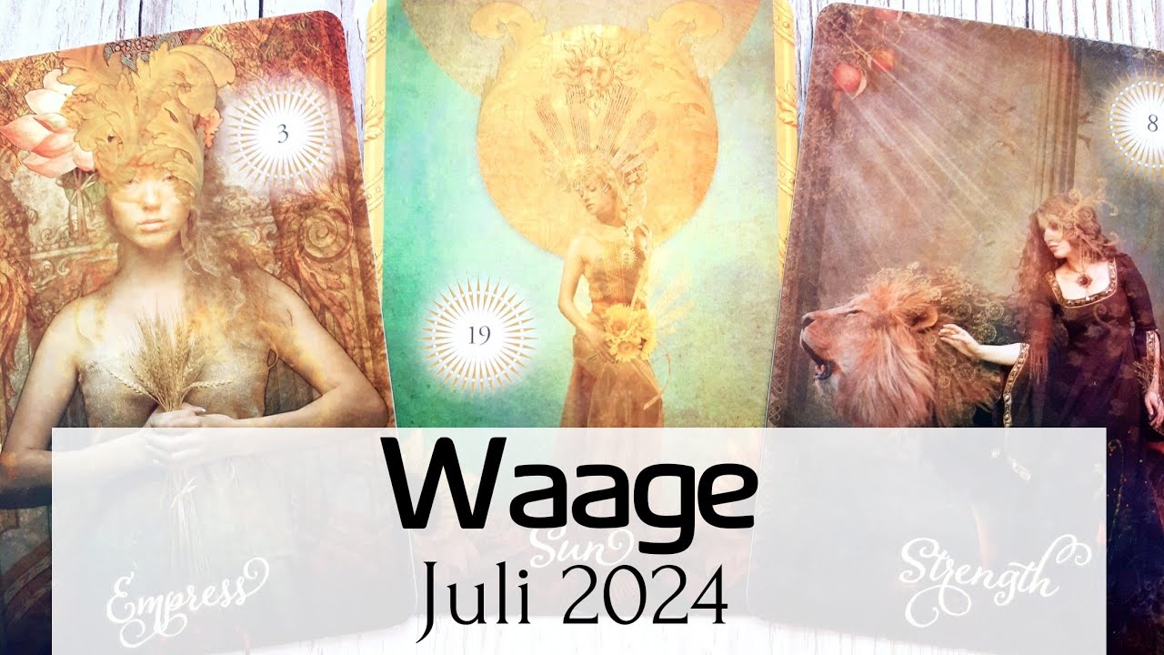 ♎WAAGE - Juli 2024 • Ein NEUES Kapitel beginnt! Vertraue dem Prozess🙏Tarot
