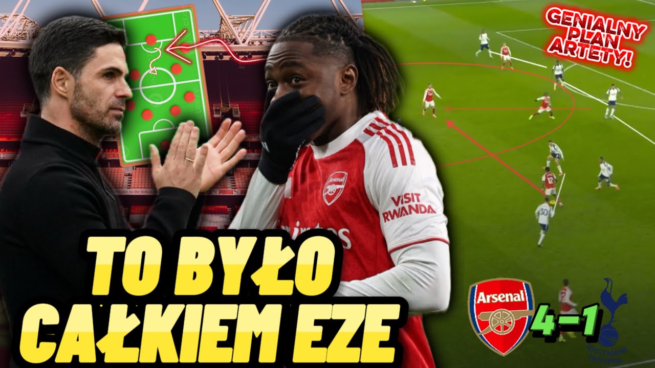 JAK ARSENAL ZNISZCZYŁ TOTTENHAM? ANALIZA DERBÓW LONDYNU!