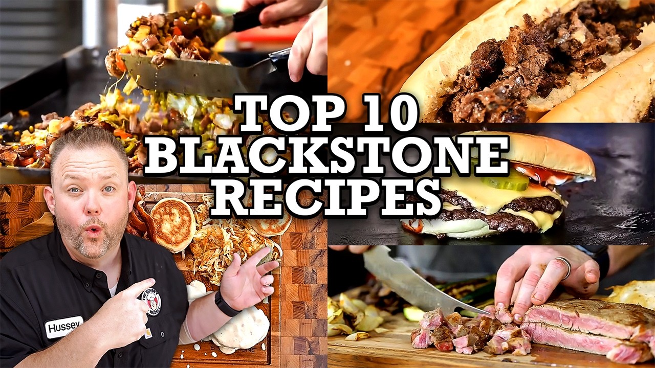 Blackstone Griddle Top 10 Recipes of ALL Time!