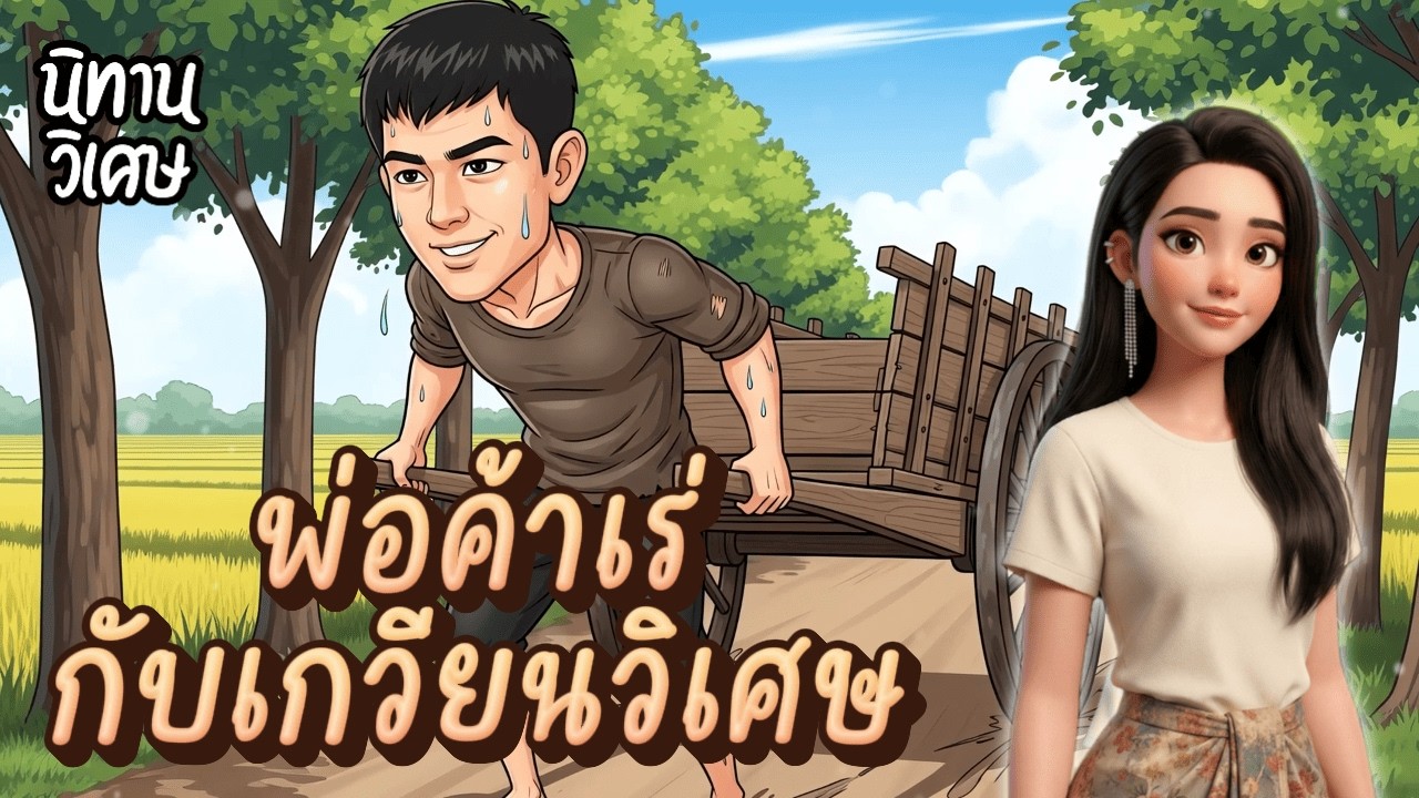 พ่อค้าเร่กับเกวียนวิเศษ | EP.77 นิทานวิเศษ #นิทานพื้นบ้าน #นิทานก่อนนอน #นิทานสอนใจ