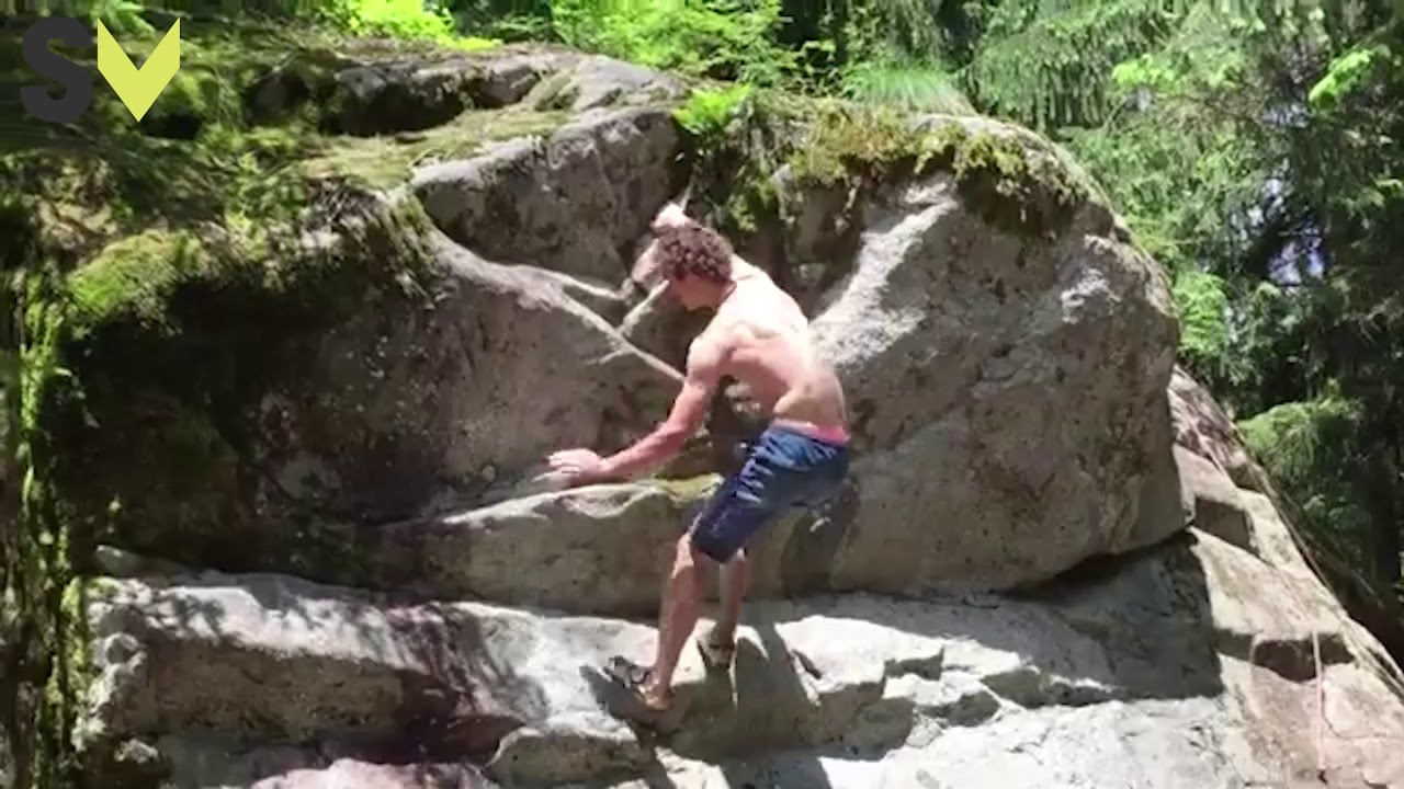 Adam Ondra e Stefano Ghisolfi su Magic Line - Spazio Verticale 075