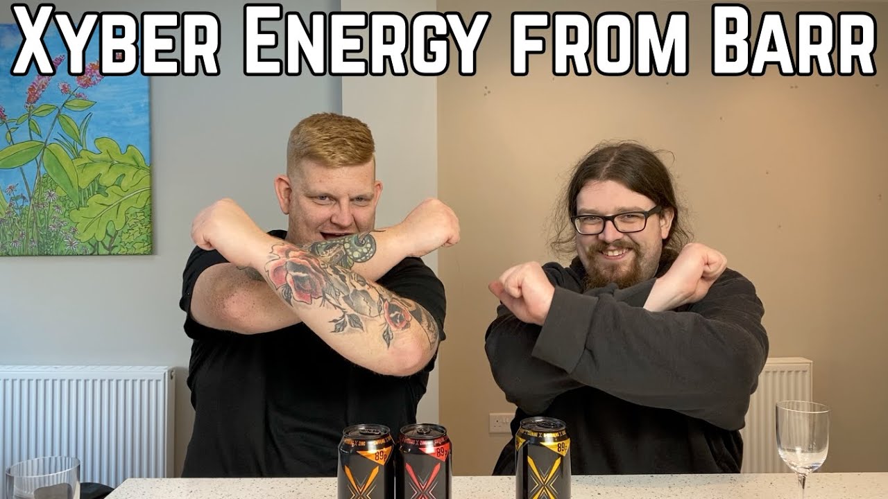 Xyber Energy Drink From AG Barr. The New UK Rockstar? 89p All 3 Flavours Energy Drink Review
