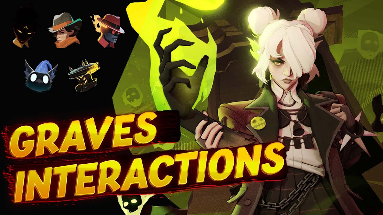 All GRAVES Interactions with other Heroes – Deadlock