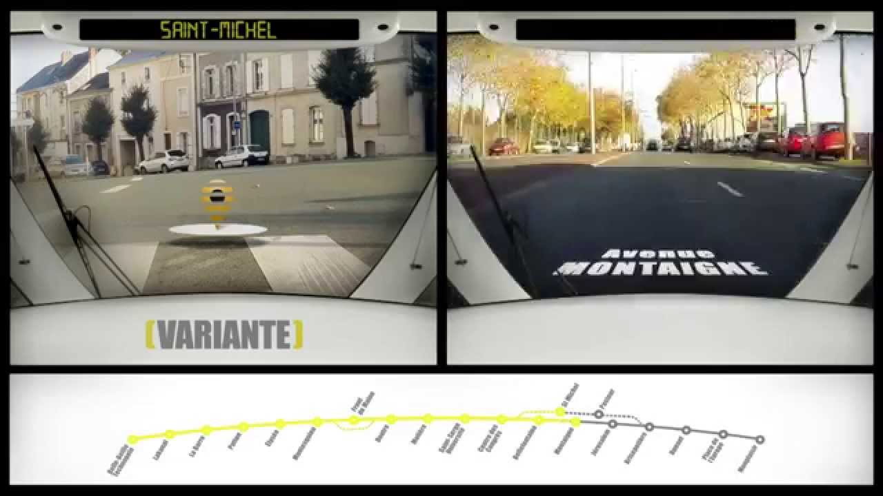 Ligne B tram Angers