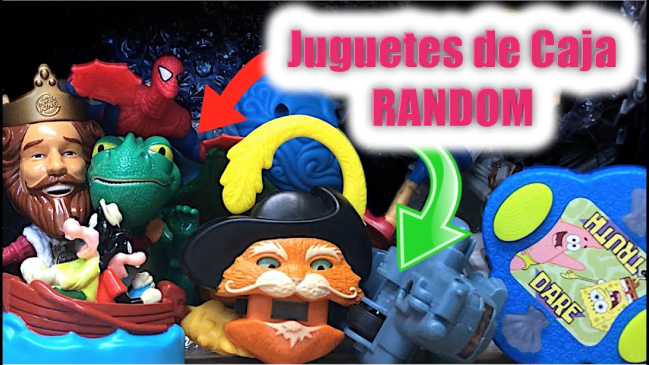 Unboxing de Caja de Figuras Random #10 | Shrek, Bob Esponja, Spiderman, Burger King &  @TOY SHOTS